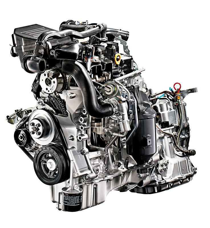 直列3気筒DOHC 0.66リッターターボ「KF」型エンジン