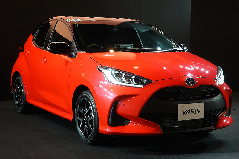 新型車「ヤリス」。TNGAのGA-Bプラットフォーム採用第1弾車種