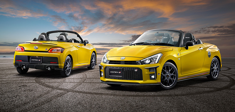 新型「コペン GR SPORT」向けTRDカスタムパーツ装着車