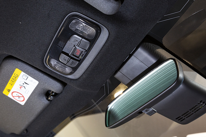 マップランプ部にヘルプネット用のボタンを設定