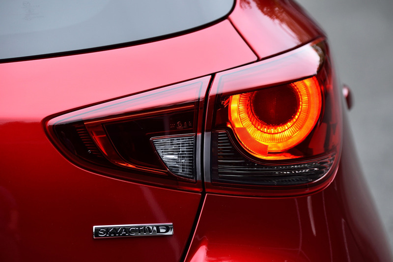 リアコンビランプも内部のデザインを変更し赤い部分が増えた