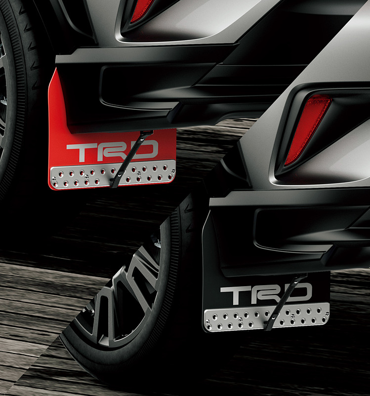 マッドフラップ（レッド/ブラック）：3万円（税別）