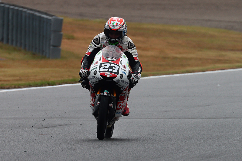 Moto3ポールポジションのニコロ・アントネッリ選手