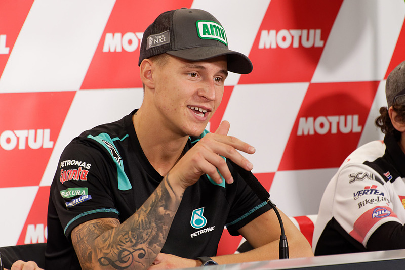 3番手　ファビオ・クアルタラロ選手（Petronas Yamaha SRT）