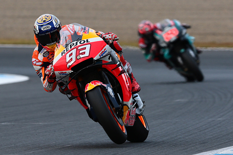 優勝したマルク・マルケス選手