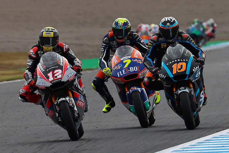 マリーニ選手、ルティ選手、ロレンソ・バルダッサーリ選手のバトル