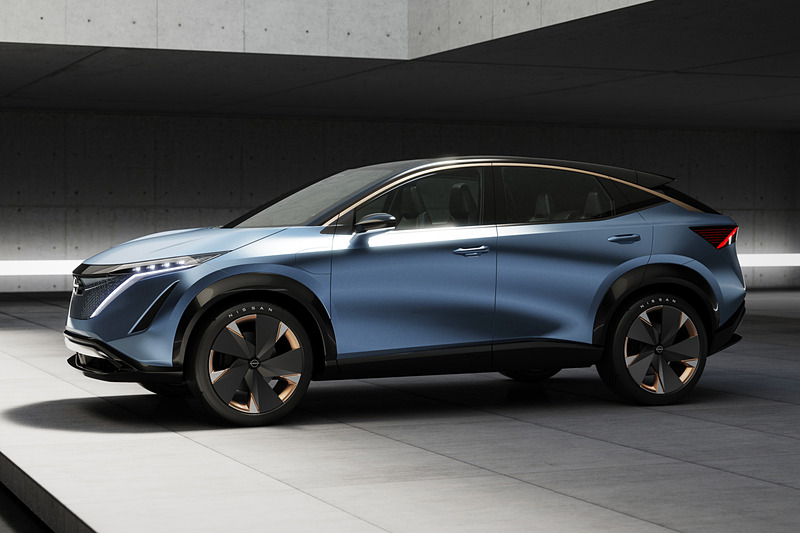 ニッサン アリア コンセプトの外観デザイン