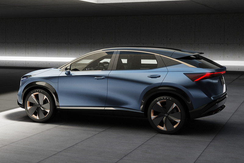 ニッサン アリア コンセプトの外観デザイン