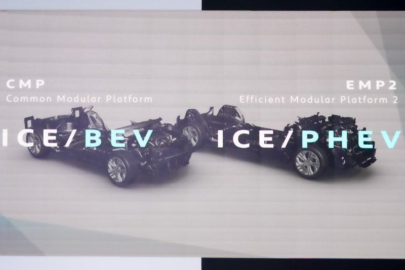 共通プラットフォームの「CMP」と「EMP2」を採用