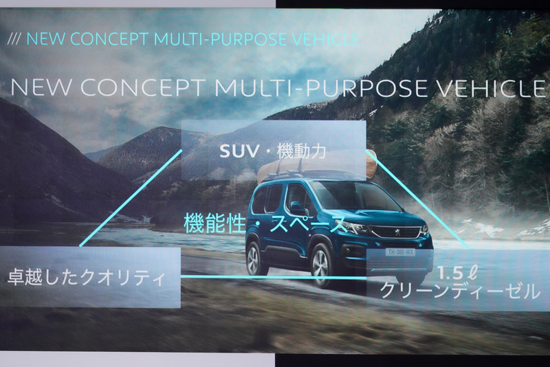 リフターはSUVの機能性とクオリティ、パワフルなエンジンを併せ持つ