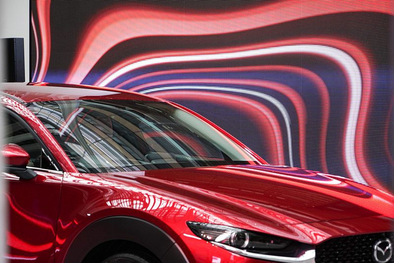 「ART OF LIGHT -reflection-」をテーマとしたアート展示