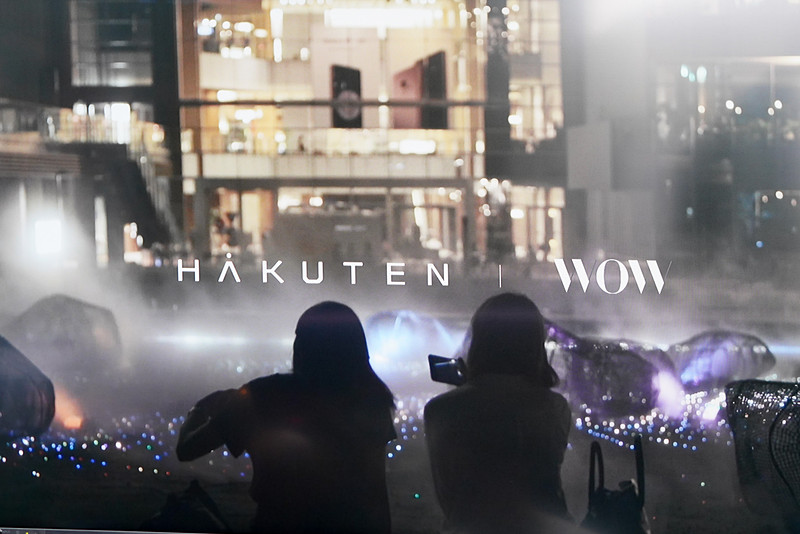 夏に開催された東京ミッドタウン「芝生広場」で、WOWとHAKUTENと共同で開催していたデジタル庭園