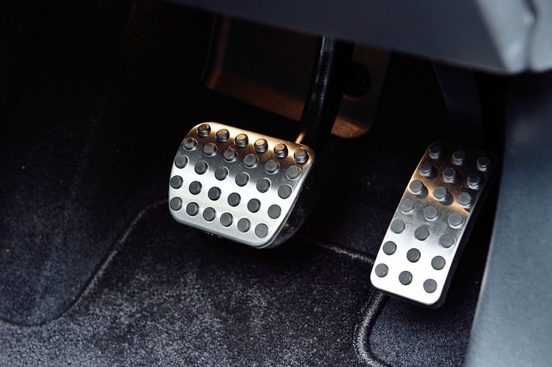 アルミペダルを装着