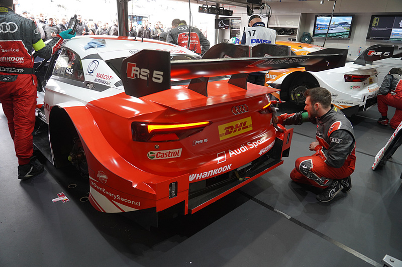 Audi RS 5 DTMの各部