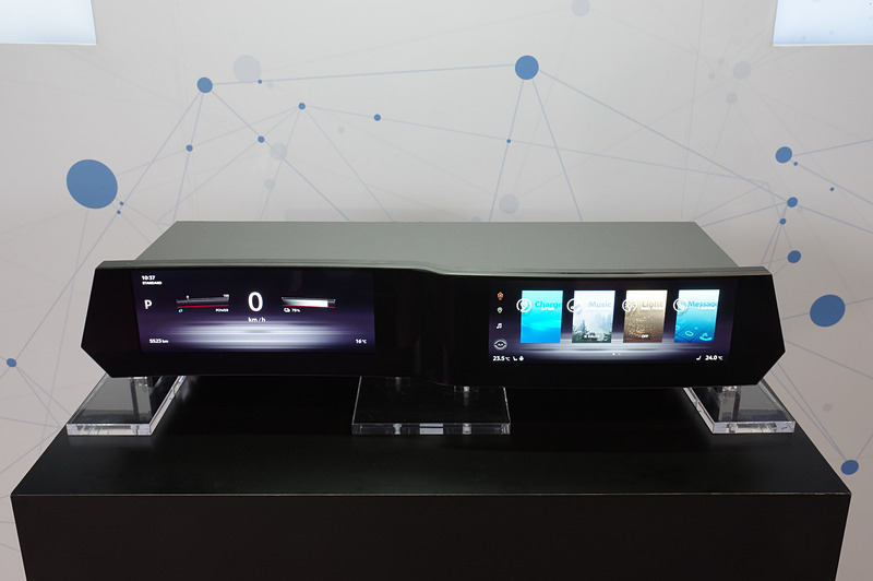 シームレスな結合型ディスプレイ