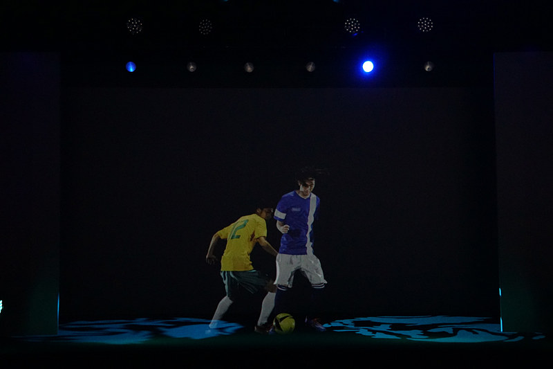 ネットワークを介してリアルタイムに競技空間を「丸ごと」配信・再現する“未来のスポーツ観戦”を提供する超高臨場感通信技術「Kirari!」（NTT）