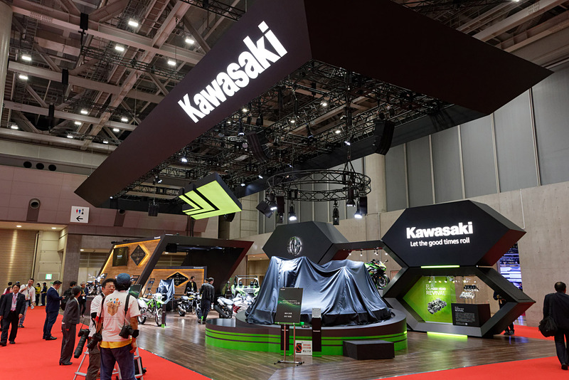 川崎重工業のブース