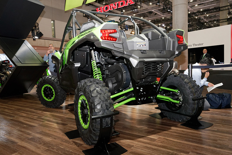 ストロークの大きい足まわり