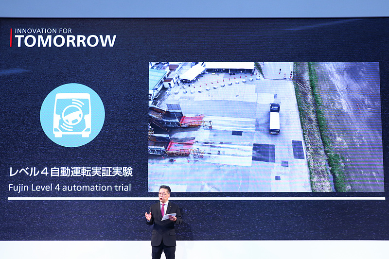 北海道で行なわれたレベル4自動運転の実証実験