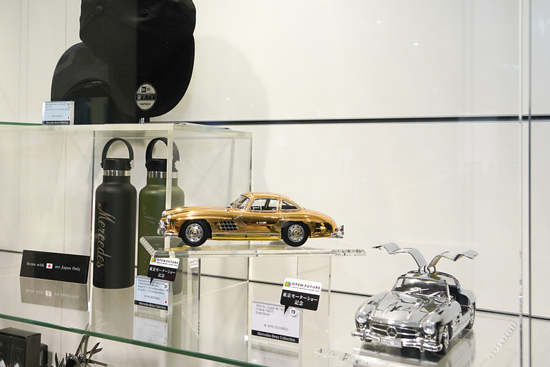 東京モーターショー記念の300 SL クーペ Wのミニカー