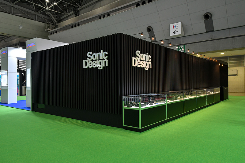 9回目の出展となるソニックデザインブース