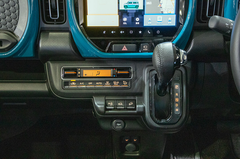 上級グレードのシフトまわり