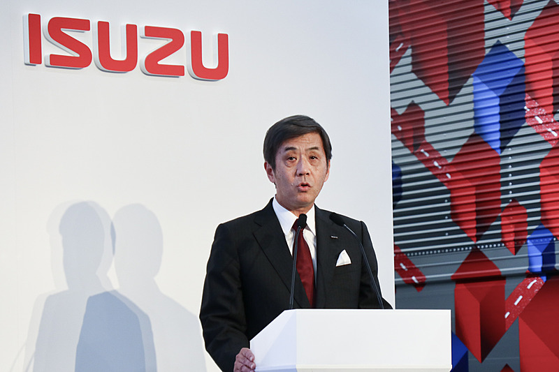 いすゞ自動車株式会社 代表取締役社長 片山正則氏