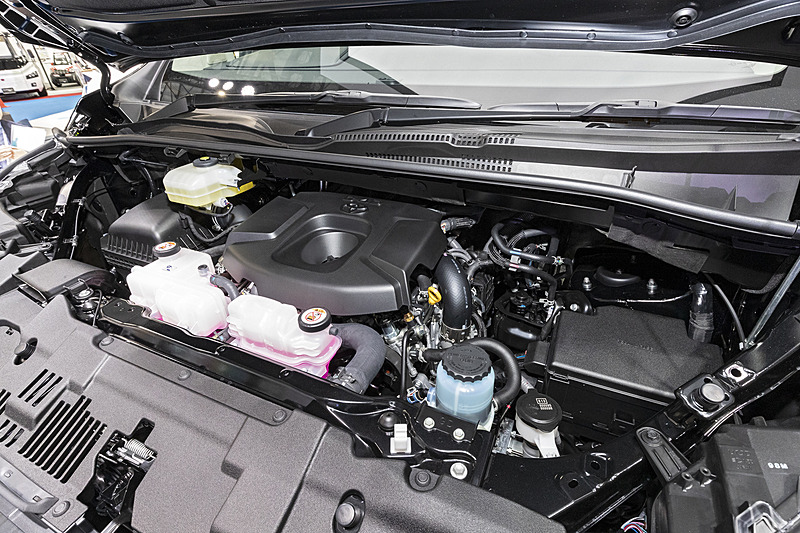 エンジンは2.8リッタークリーンディーゼルを搭載