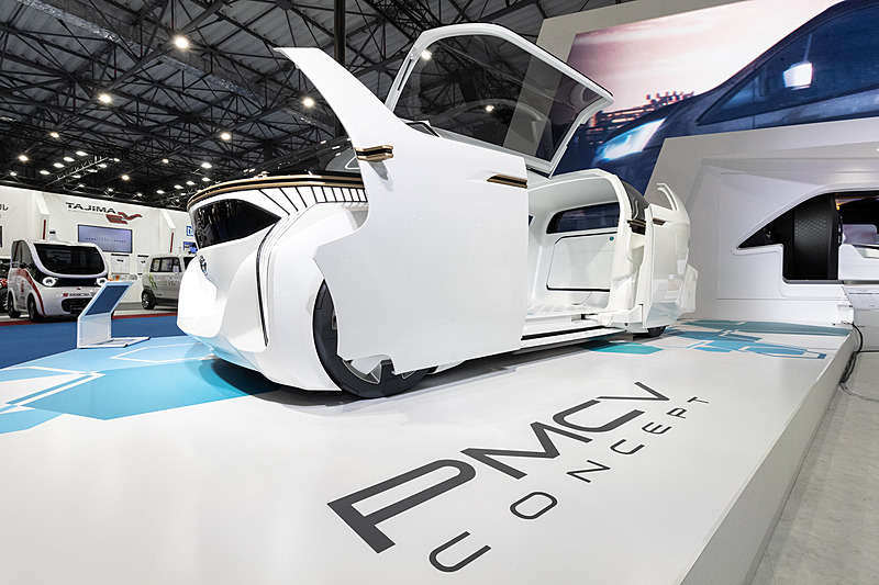 世界初公開された「PMCV Concept」
