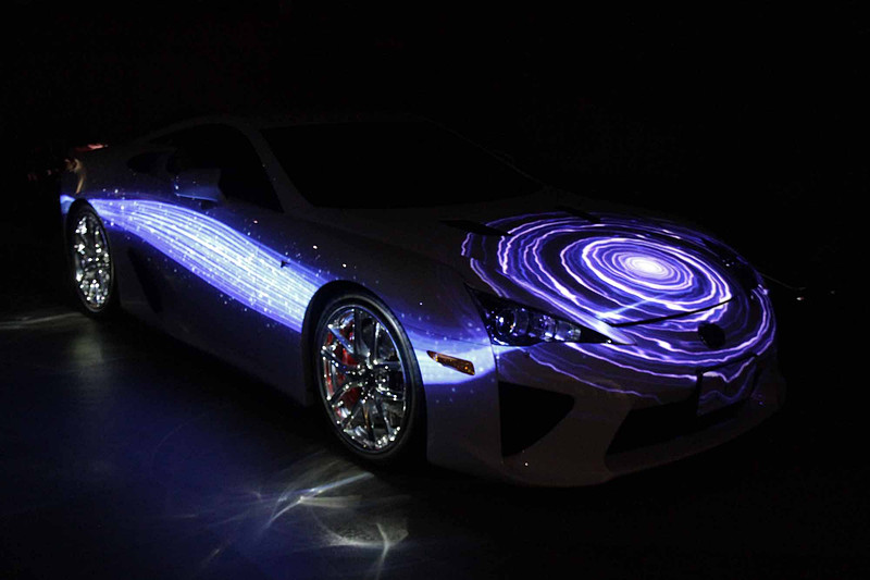 LFAを使ったプロジェクションマッピング