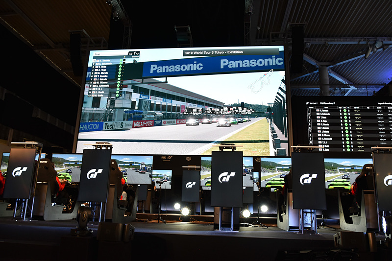 FUTURE EXPOプレスカンファレンスの最後はグランツーリスモ・スポーツのエキシビションレースで締めくくられた