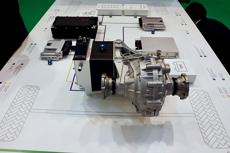 ボッシュの48Vマイルドハイブリッドシステム