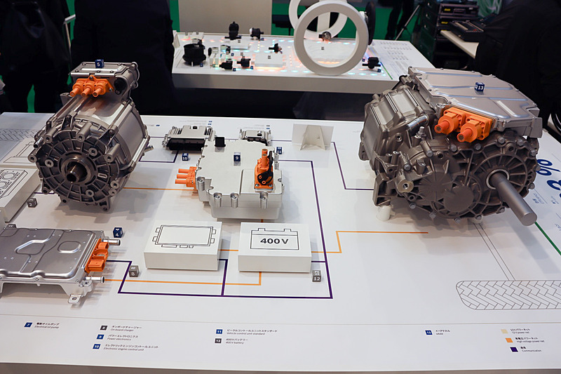 400Vの高電圧ハイブリッドシステムも計画中