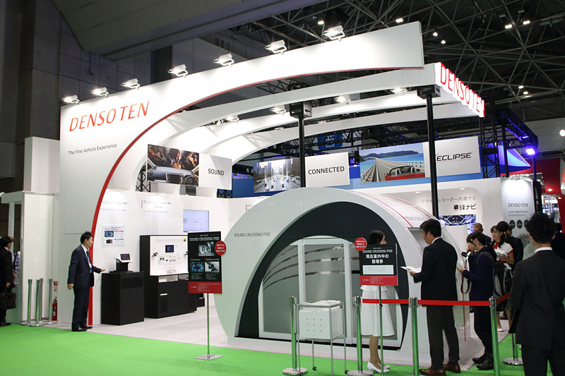 西4ホール（W4115）にあるデンソーテンブース