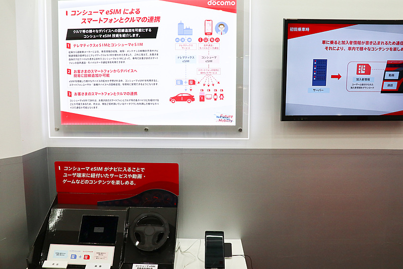 コンシューマeSIMによるスマホとクルマの連携