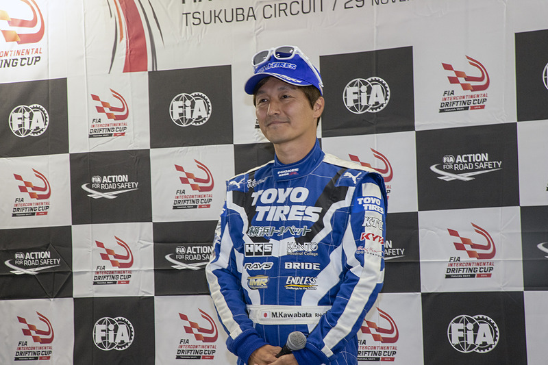 FIA IDC初代チャンピオンである川畑真人選手