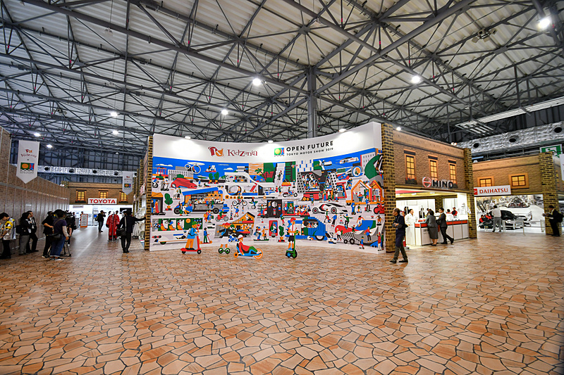 Out of KidZania in TMS2019には日本を代表する自動車メーカー10社が出展。11のアクティビティが体験できる