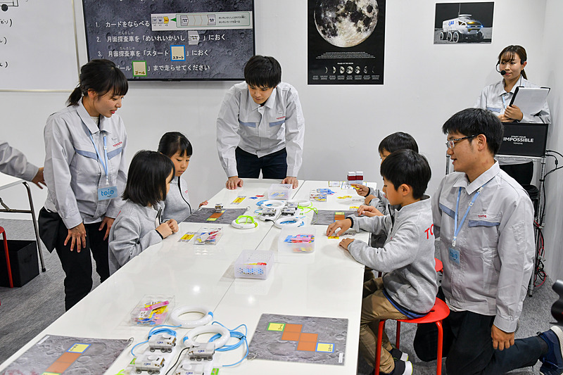 2人1組で月面探査を成功させていく