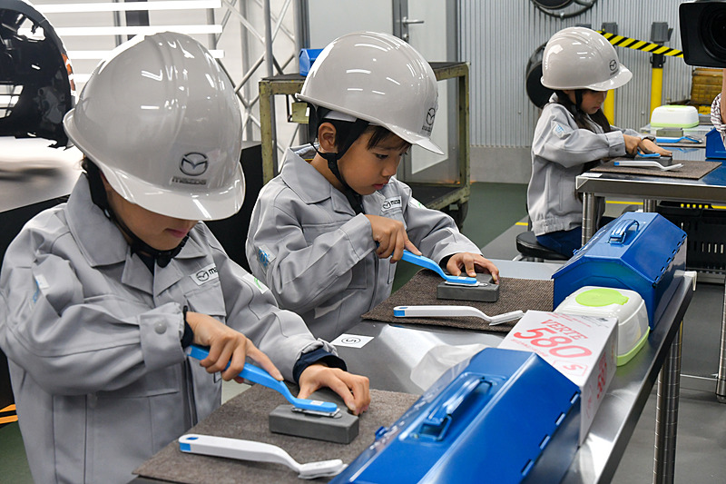 後はただひたすら磨く