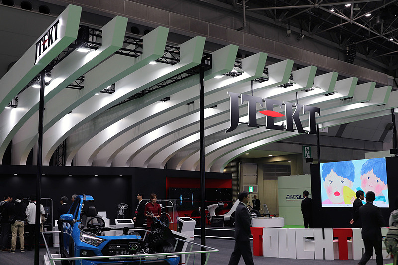 西3ホール（W3404）にあるジェイテクトブース