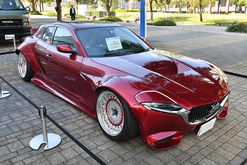 NATS（日本自動車大学校）によるカスタムカー「NATS RX-STACE」