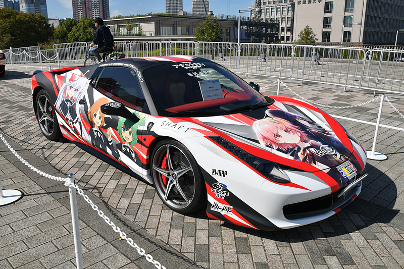 痛車天国「フェラーリ 458スパイダー」