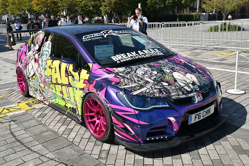 痛車天国「ホンダ シビックTYPE R」