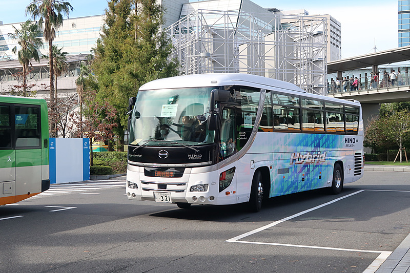 日野自動車の燃料電池バス