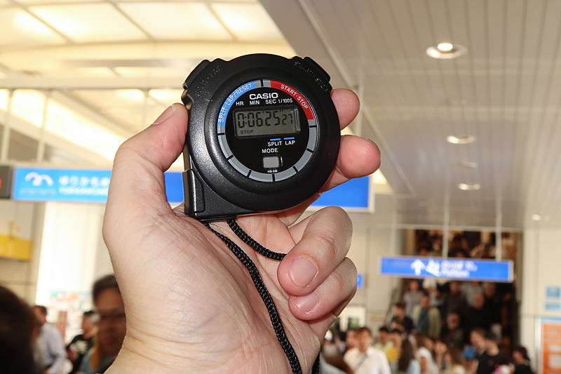 所要時間は6分半といったところ。料金は189円