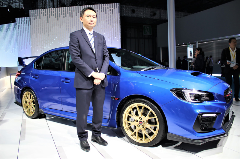 生産が終了することが発表されたEJエンジンについて、「素直に感謝な気持ち」と語る五島氏