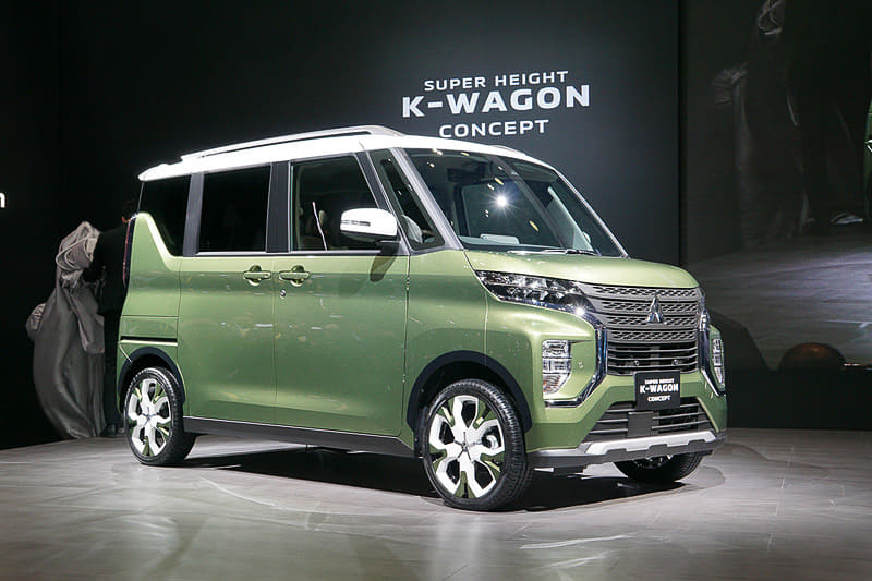 スーパーハイト軽自動車にダイナミックシールドのコンセプトを取り入れたエクステリアデザイン