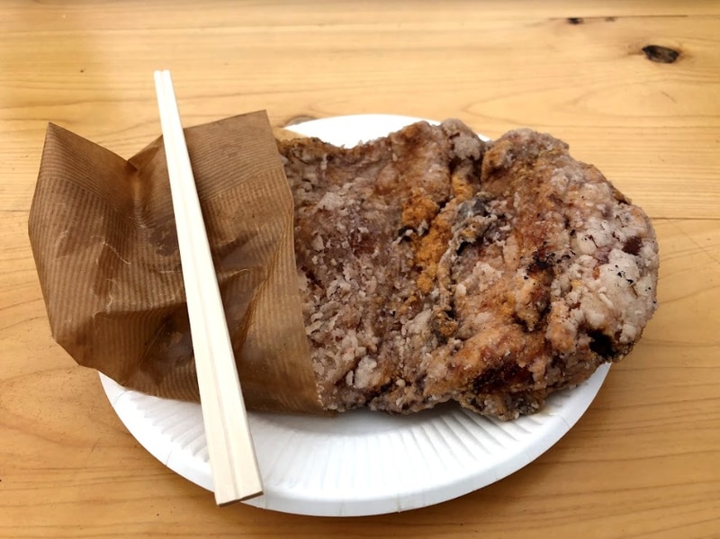 華鳥の大鶏排（800円）