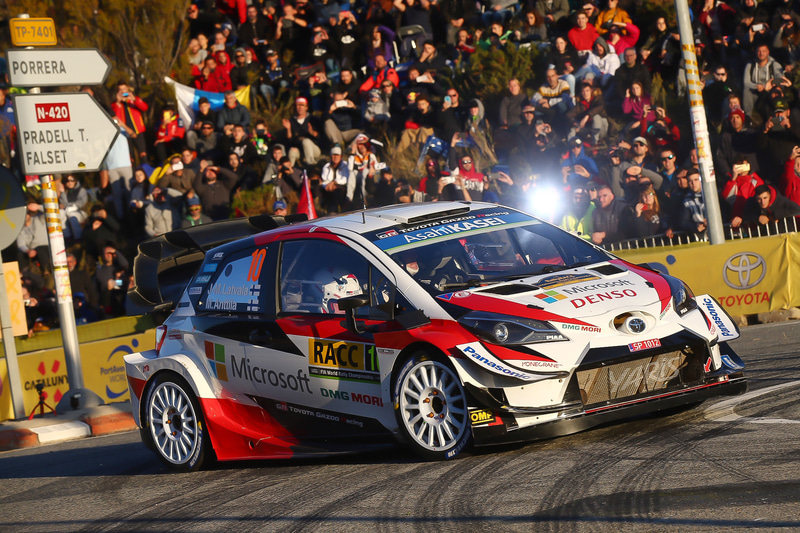 ヤリ-マティ・ラトバラ/ミーカ・アンティラ組（ヤリスWRC ＃10号車）は総合5位フィニッシュ