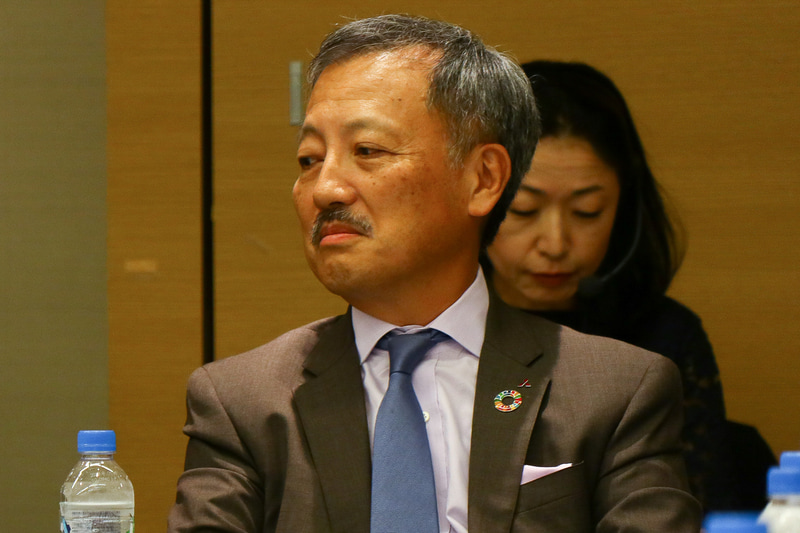 三菱ふそうトラック・バス株式会社 取締役副社長兼国内販売・カスタマーサービス本部長 林春樹氏